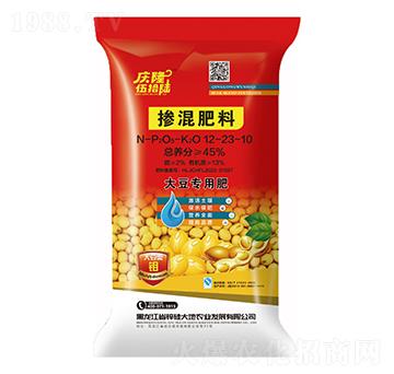 大豆專用肥摻混肥料12-23-10-隆慶農業