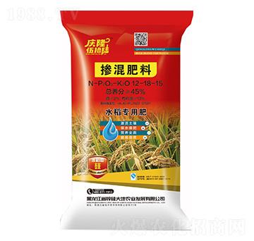 水稻專用肥摻混肥料12-18-15-隆慶農業